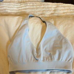 Sky Blue Halter Bralette